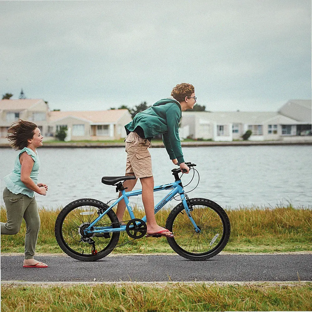 20" Mountain Bike,Perfect for Kids Learning to Ride, Sturdy and Easy to Assemble